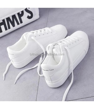 Small white shoes new female students flat trendy shoes all-match spring and autumn sports casual board shoes