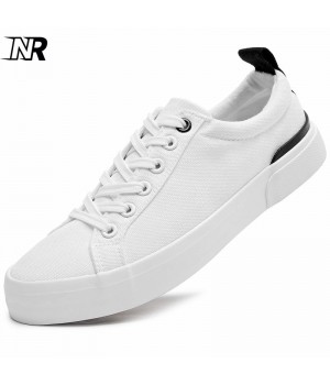 New Arrivals Casual Classic Pu Leather Upper Sneakers Sole White Shoes Comfortable Rubber for Women Cotton Fabric NR Pvc,rubber